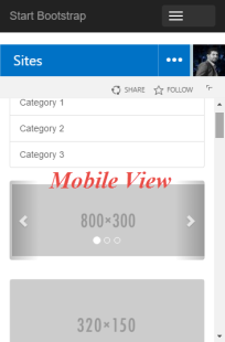 SharePoint Mobile page view